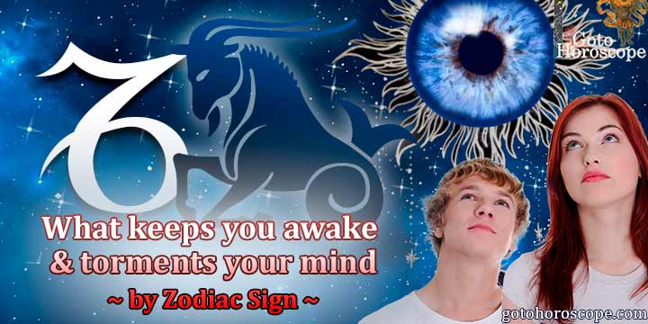 Horoscope Capricorn: What keeps you awake at night