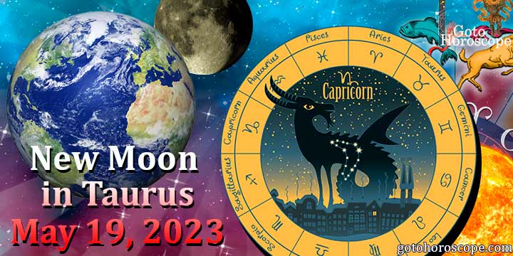 Horoscope Capricorn: New Moon on May 19, 2023