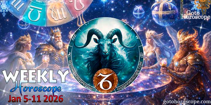 Capricorn week horoscope January 5—11, 2026