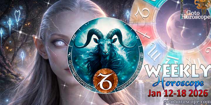 Capricorn week horoscope January 12—18, 2026