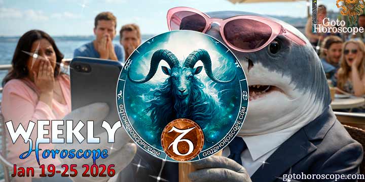 Capricorn week horoscope January 19—25, 2026