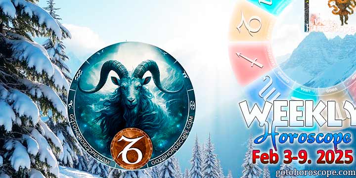 Capricorn week horoscope February 3—9, 2025