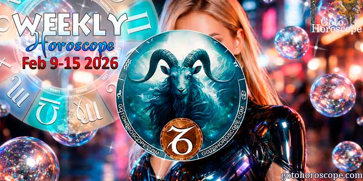Capricorn week horoscope February 9—15, 2026