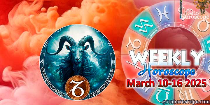 Capricorn week horoscope March 10—16, 2025