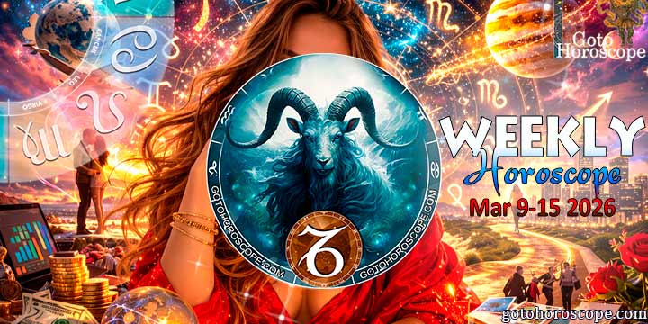 Capricorn week horoscope March 9—15, 2026