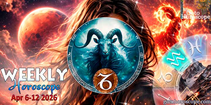 Capricorn week horoscope April 6—12, 2026