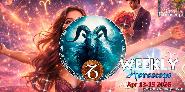 Capricorn week horoscope April 13—19, 2026
