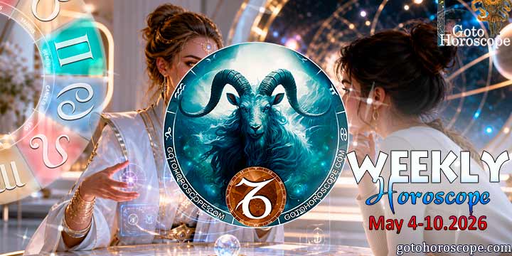 Capricorn week horoscope May 4—10, 2026