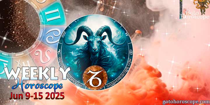 Capricorn week horoscope June 9—15, 2025