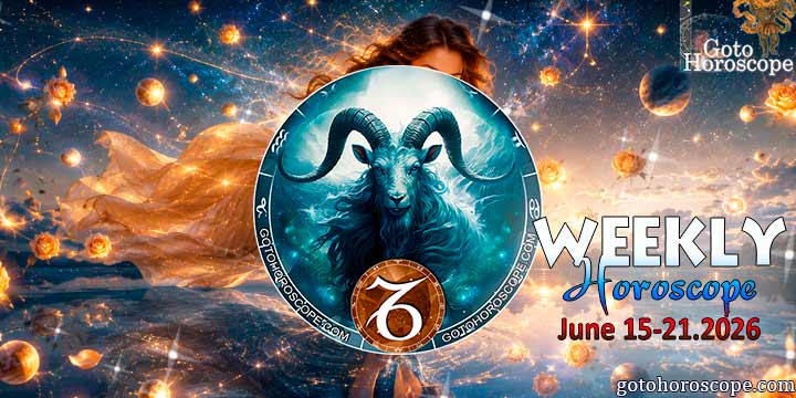 Capricorn week horoscope June 15—21, 2026