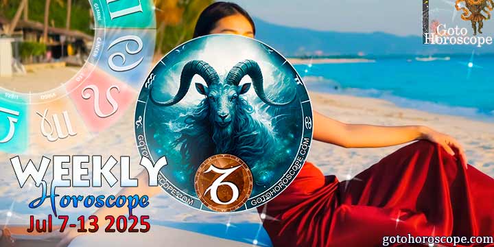 Capricorn week horoscope July 7—13, 2025