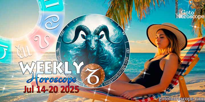 Capricorn week horoscope July 14—20, 2025