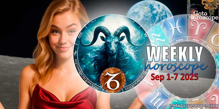 Capricorn week horoscope September 1—7, 2025
