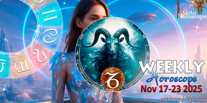 Capricorn week horoscope November 17—23, 2025