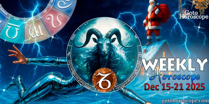 Capricorn week horoscope December 15—21, 2025
