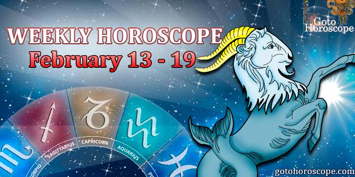 Capricorn week horoscope 13-19 february 2023