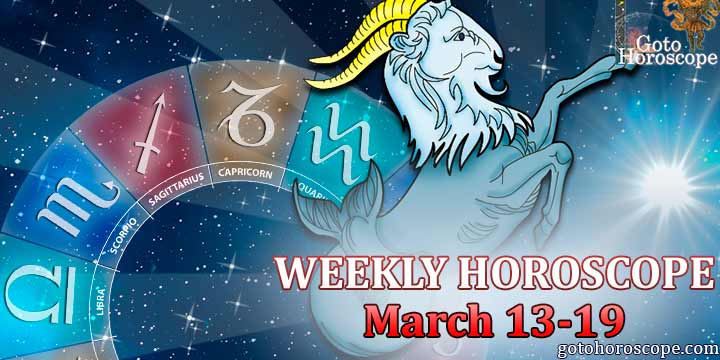 Capricorn week horoscope March 13—19