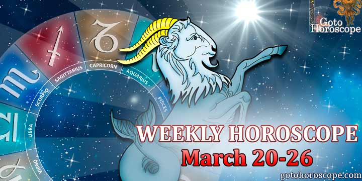 Capricorn week horoscope March 20—26 2023