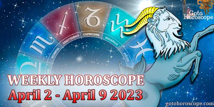 Capricorn week horoscope April 3—9 2023