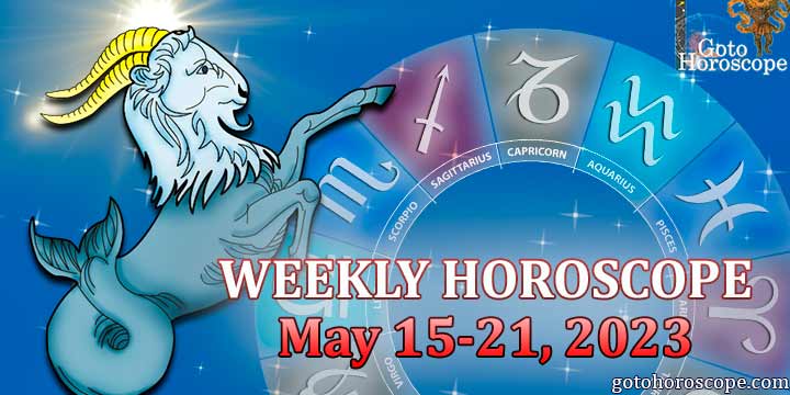 Capricorn week horoscope May 15—20 2023