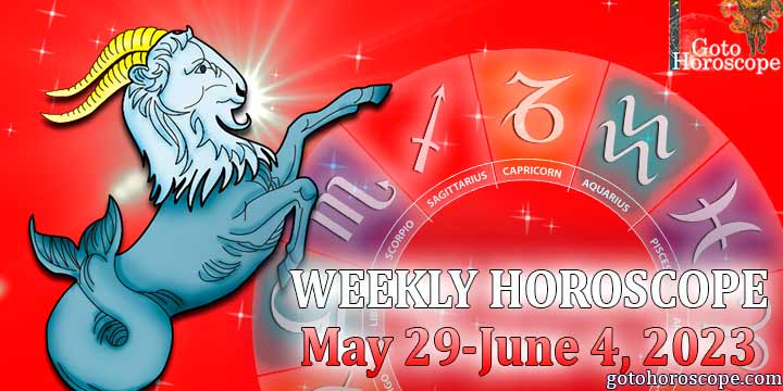Capricorn week horoscope May 29—June 4 2023