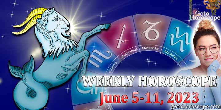 Capricorn week horoscope June 5—11 2023