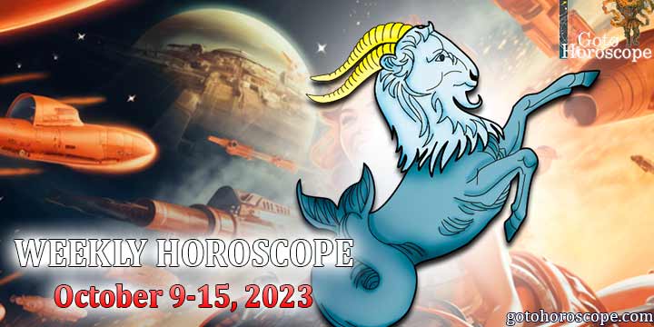Capricorn week horoscope October 9—15 2023