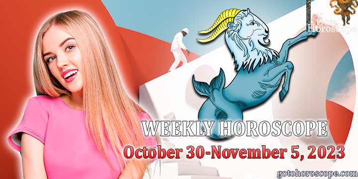 Capricorn week horoscope October 30—November 5 2023