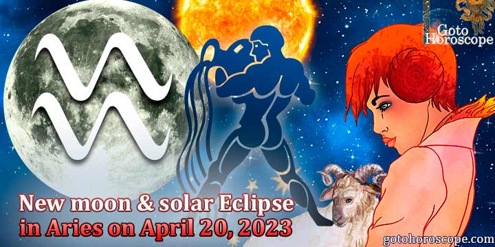 Horoscope Aquarius New moon & Eclipse in Aries
