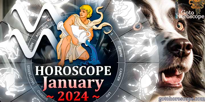 Aquarius monthly Horoscope for January 2024 