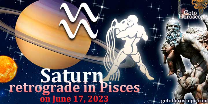 Horoscope Aquarius Saturn turns retrograde in Pisces