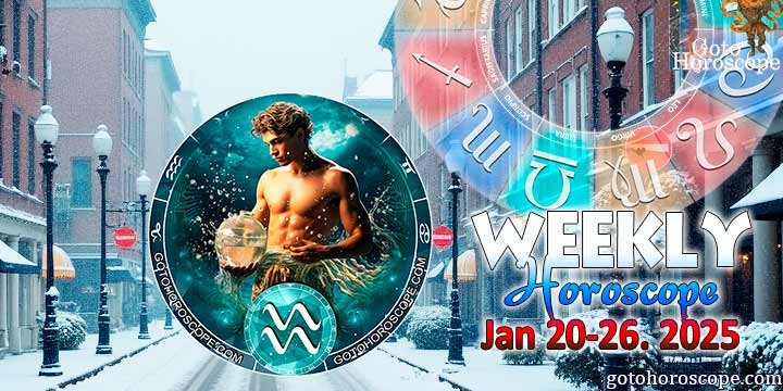 Aquarius week horoscope January 20—26, 2025