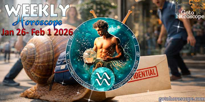 Aquarius week horoscope January 26—February 1, 2026
