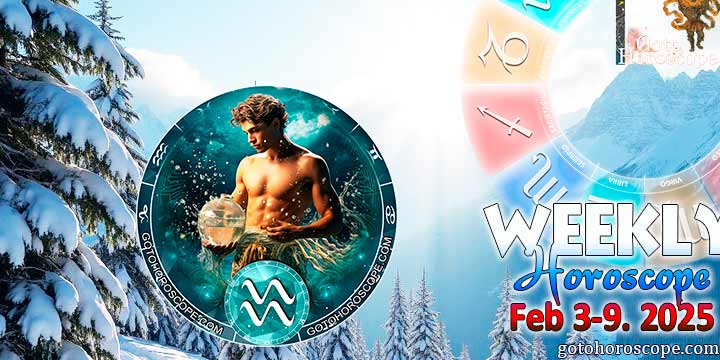 Aquarius week horoscope February 3—9, 2025