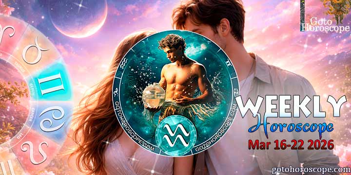 Aquarius week horoscope March 16—22, 2026