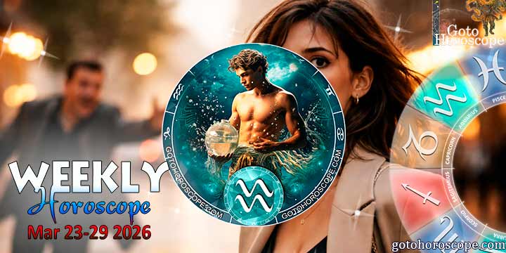 Aquarius week horoscope March 23—29, 2026