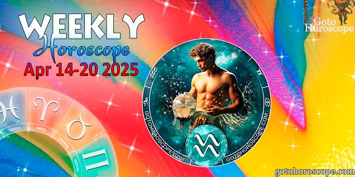 Aquarius week horoscope April 14—20, 2025