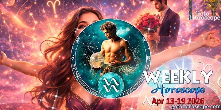 Aquarius week horoscope April 13—19, 2026