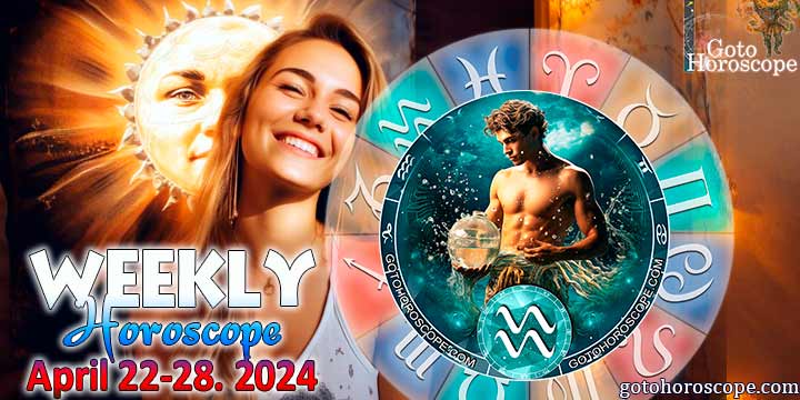 Aquarius week horoscope April 22—28, 2024