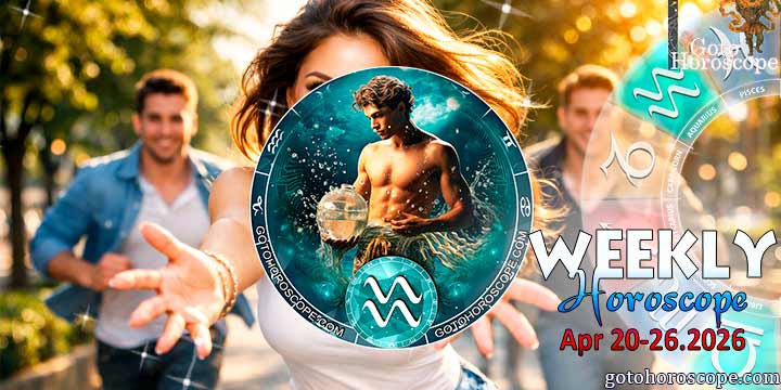 Aquarius week horoscope April 20—26, 2026