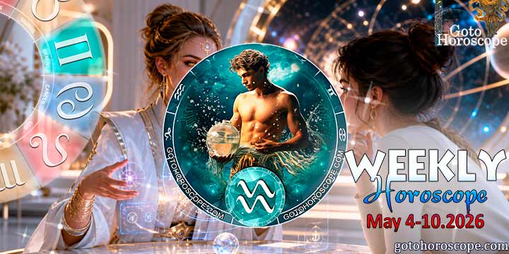 Aquarius week horoscope May 4—10, 2026