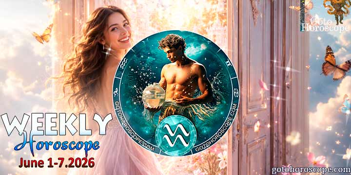 Aquarius week horoscope June 1—7, 2026