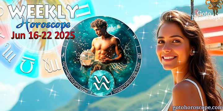 Aquarius week horoscope June 16—22, 2025