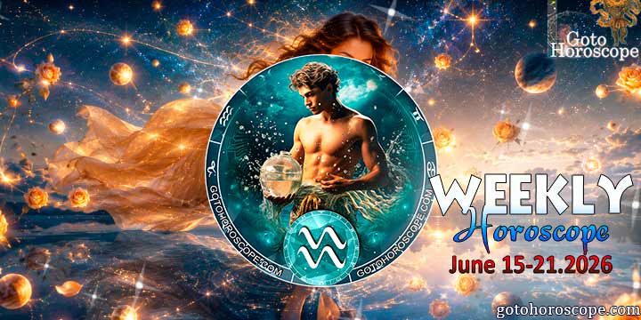 Aquarius week horoscope June 15—21, 2026
