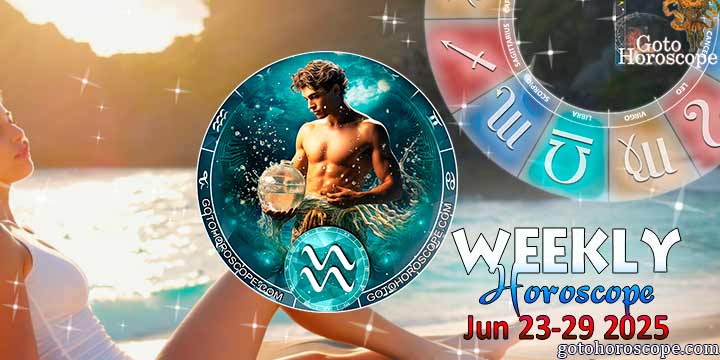 Aquarius week horoscope June 23—29, 2025
