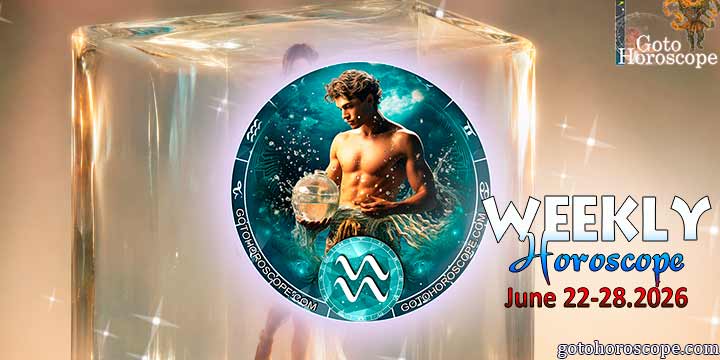 Aquarius week horoscope June 22—28, 2026