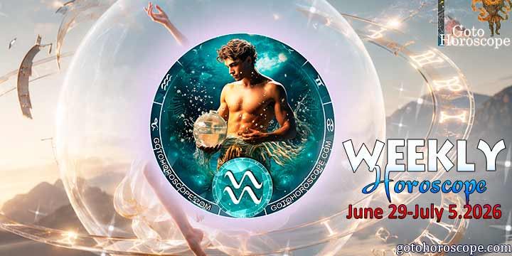 Aquarius week horoscope June 29—July 5, 2026