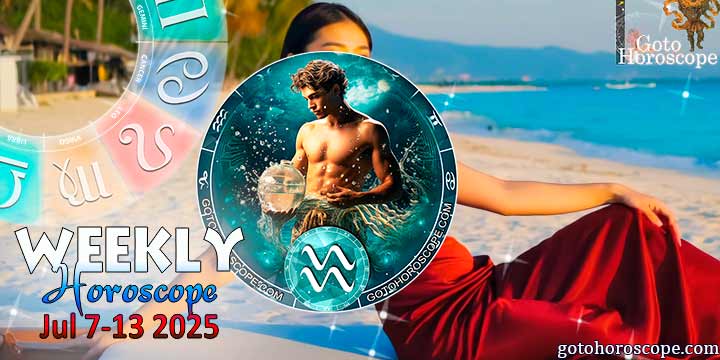 Aquarius week horoscope July 7—13, 2025