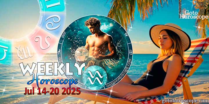 Aquarius week horoscope July 14—20, 2025