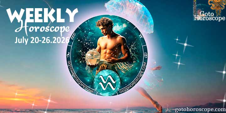 Aquarius week horoscope July 20—26, 2026